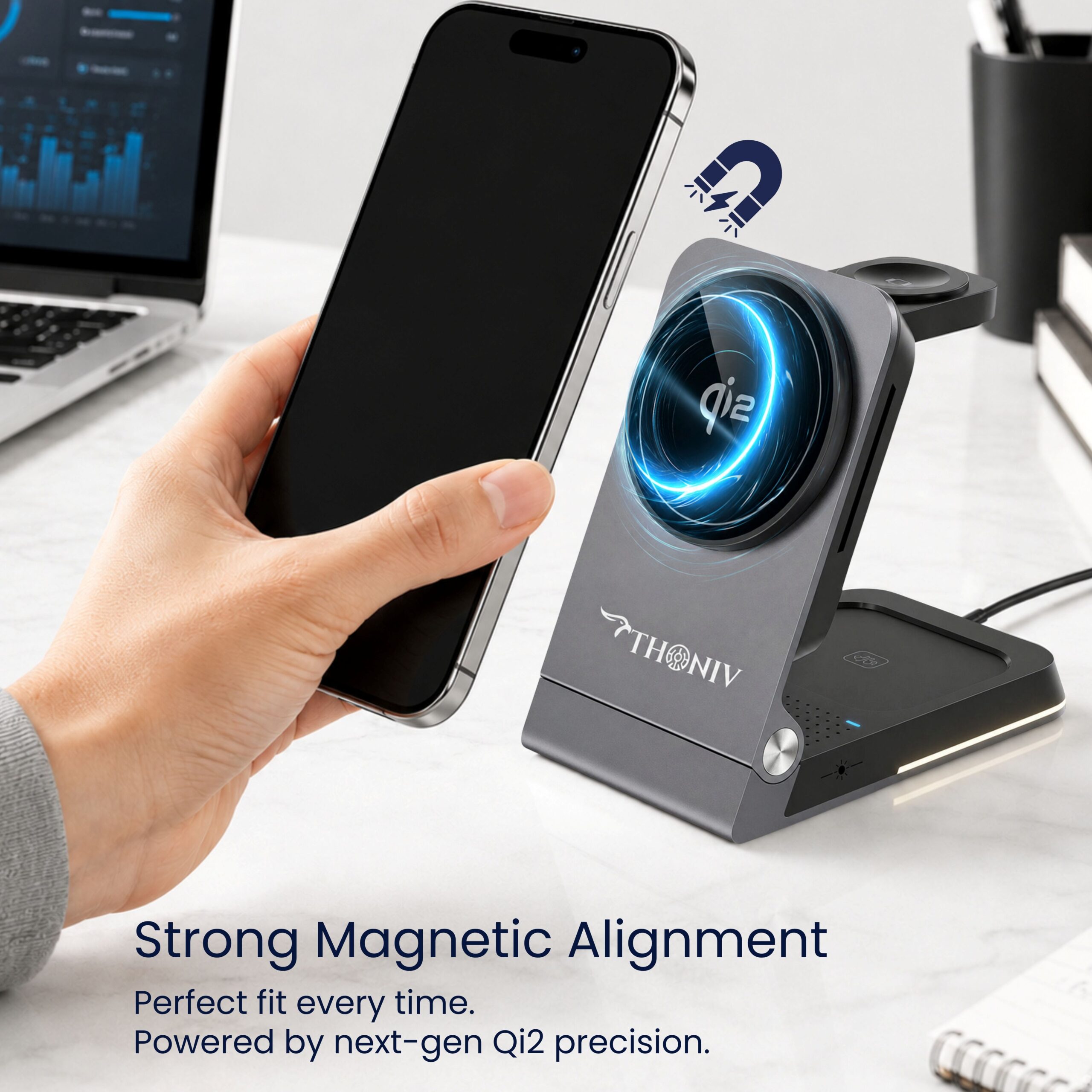 3-in-1 Wireless Charger - Image 3