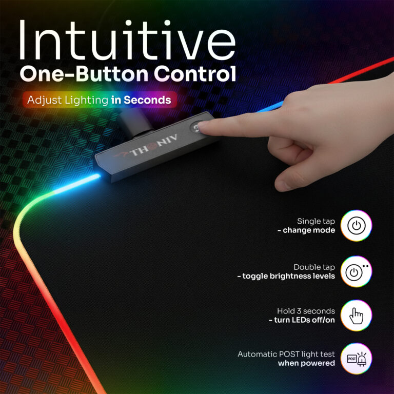 One-button lighting control